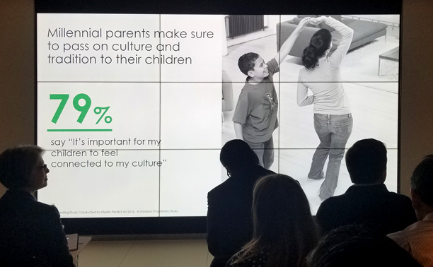 Millennial parents slideshow presentation