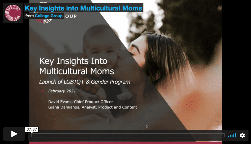 Key Insights into Multicultural Moms presentation title