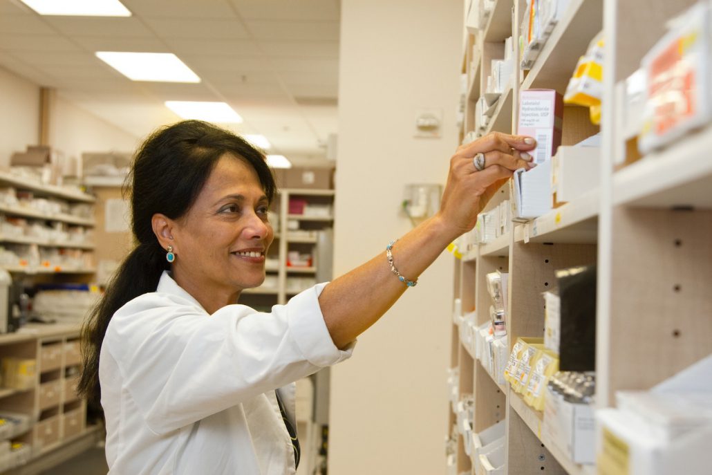 Multicultural Woman pharmacist