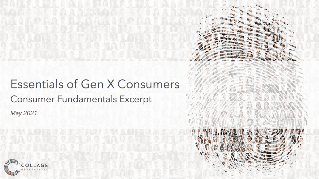 Essentials of Gen X Consumers presentation cover