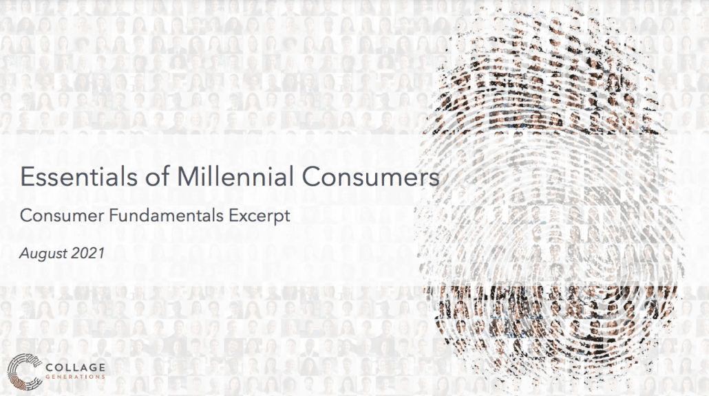 Essentials of Millennial Consumers presentation cover