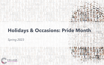 Holidays and Occasions - Pride Month - Slide Deck Example
