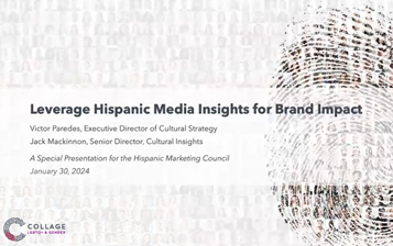 Leverage Hispanic Media Insights - presentation example