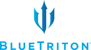 Blue Triton logo