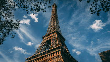 Eiffel tower in Paris