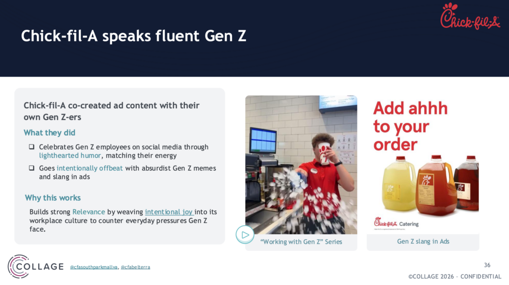 Chick-fil-A speaks fluent Gen Z